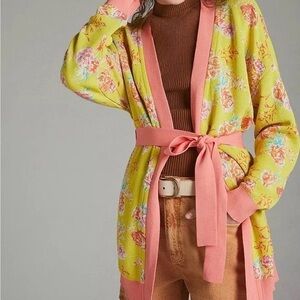Anthropologie Aldomartins Marguerite Cardigan